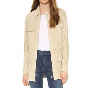 Vince lambskin jacket size small